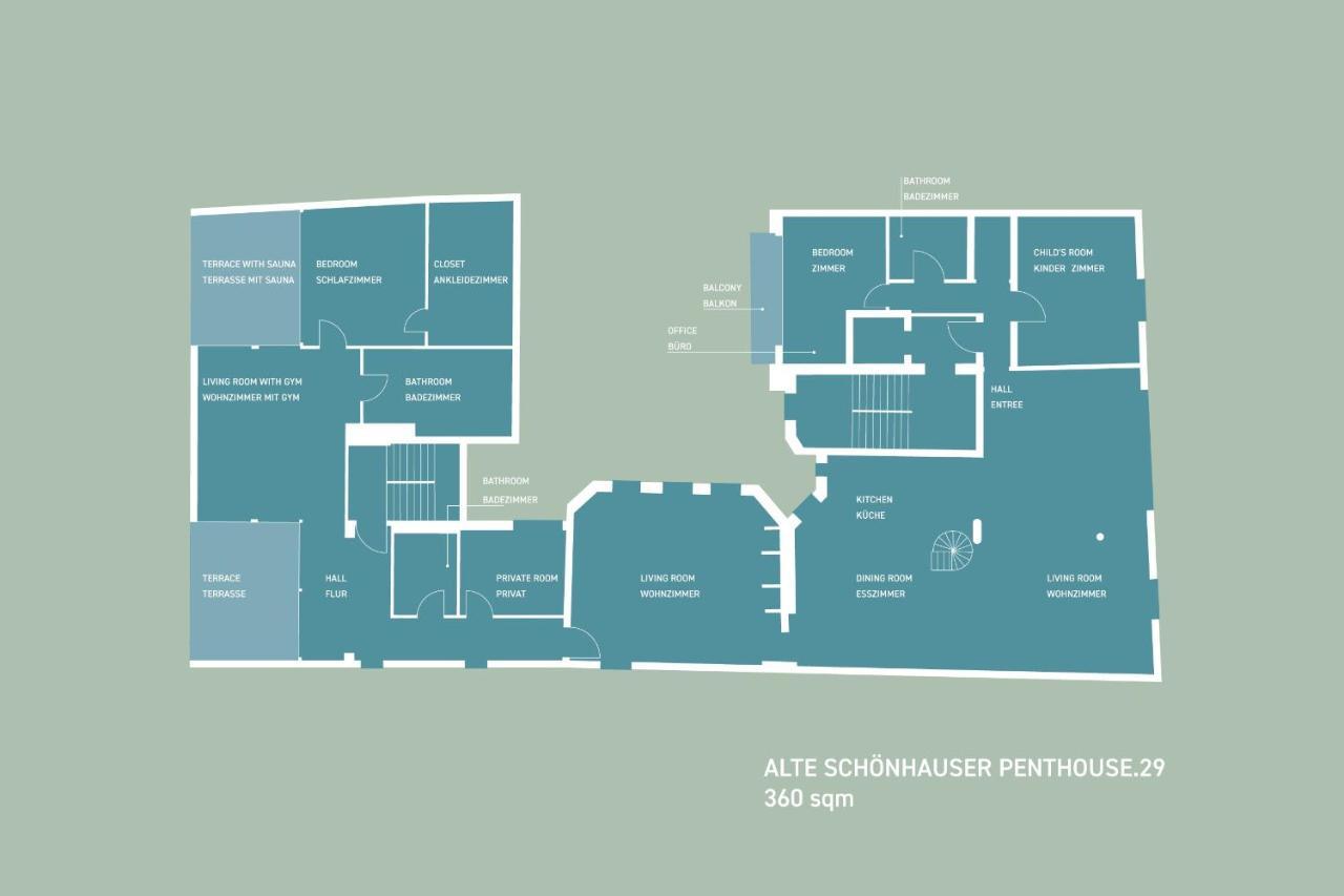 Appartamento Alte Schoenhauser Penthouse By Suite030 *